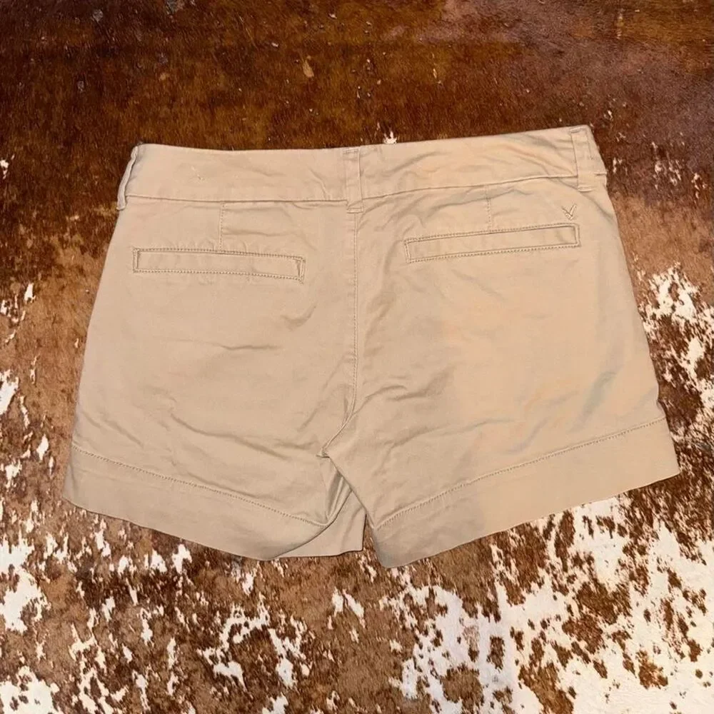 American-eagle Women's Tan and Cream Shorts